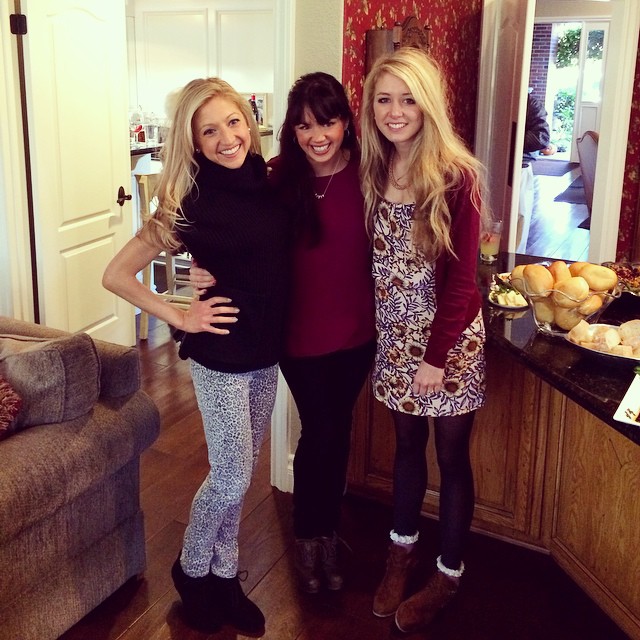 Cousin Jacque, Sister and Law Amber, and I on Thanksgiving